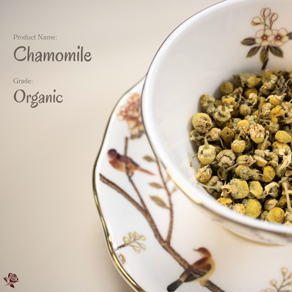 有機洋甘菊 Organic Chamomile | 一杯金黃柔光的自然之飲